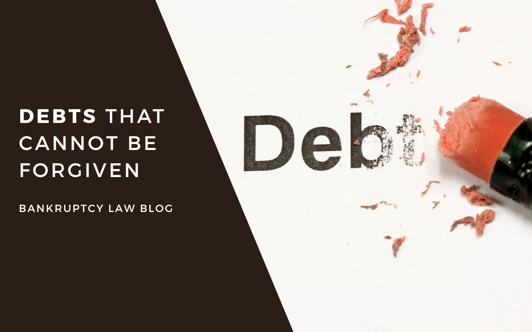 Debts that cannot be forgiven