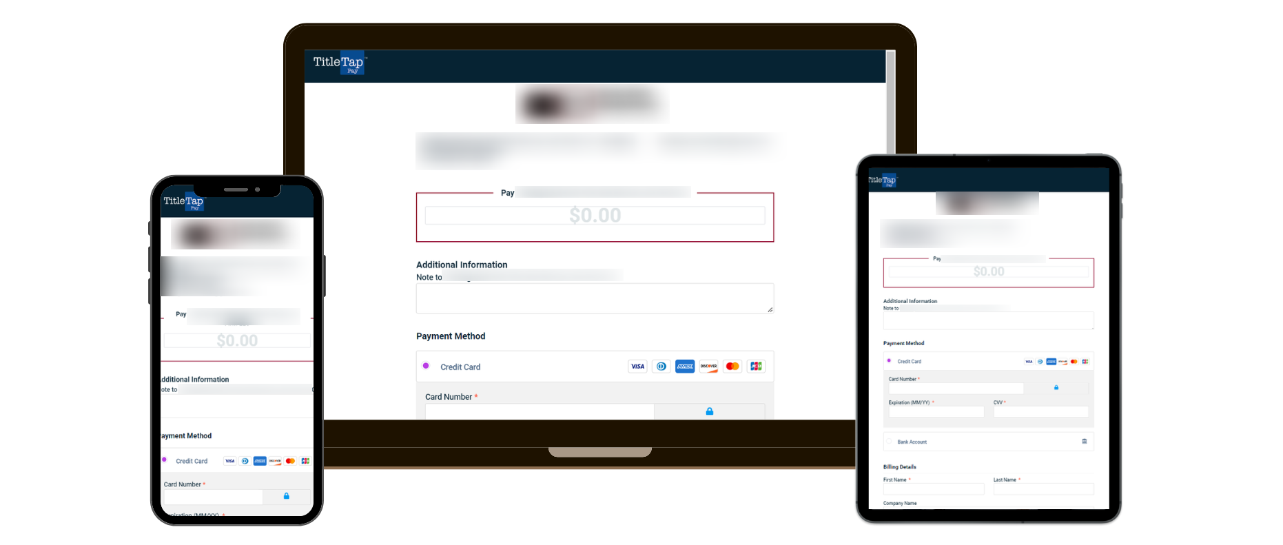 TitleTap Pay Screenshot Client Side TitleTap Pay Screenshot Client Side