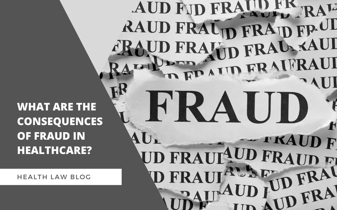 What are the consequences of fraud in healthcare?