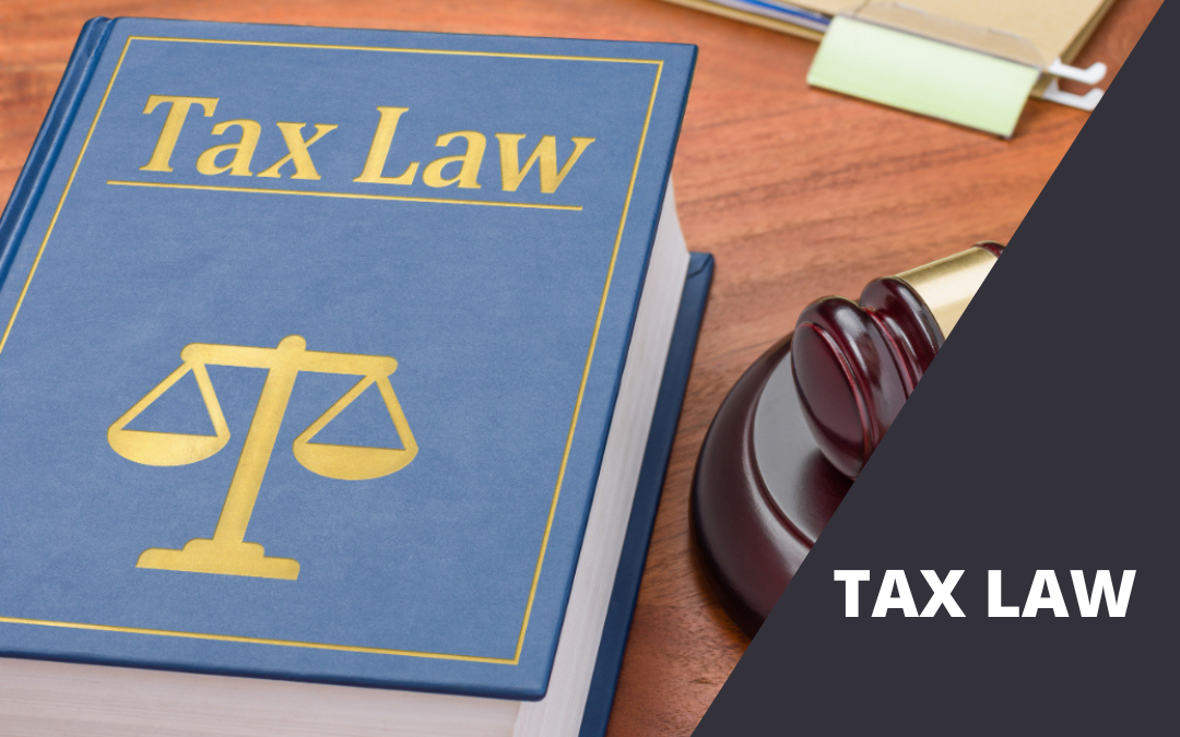 Tax Law Intellectual Property Law Blog Header