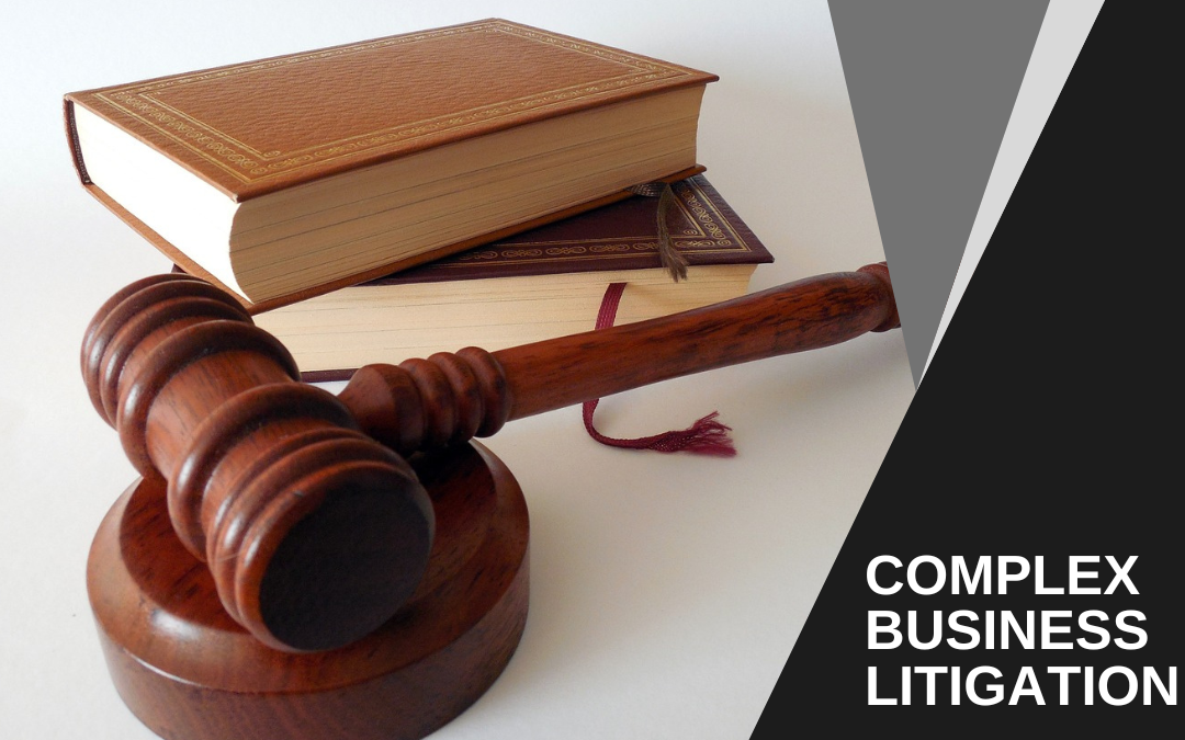 Complex Business Litigation Intellectual Property Law Blog Header